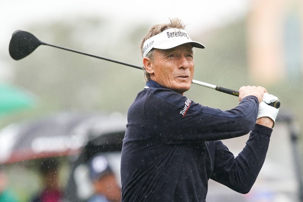 Bernhard Langer arbeitet nach dem Achillessehnenriss an seinem Comeback.