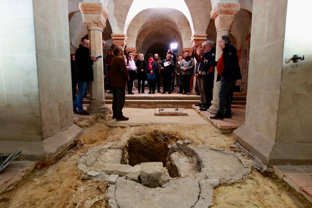Ein einziger Befund hat sich in der Krypta der Stiftskirche St. Servatii ergeben.