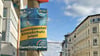 Die ersten Wahlplakate für die Stadtratswahl in Magdeburg am 9. Juni hängen bereits, wie hier an der Großen Diesdorfer Straße.