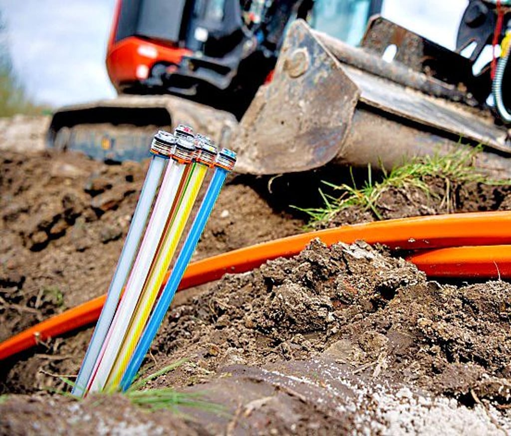Der Glasfaserausbau steht in Osterfeld an.