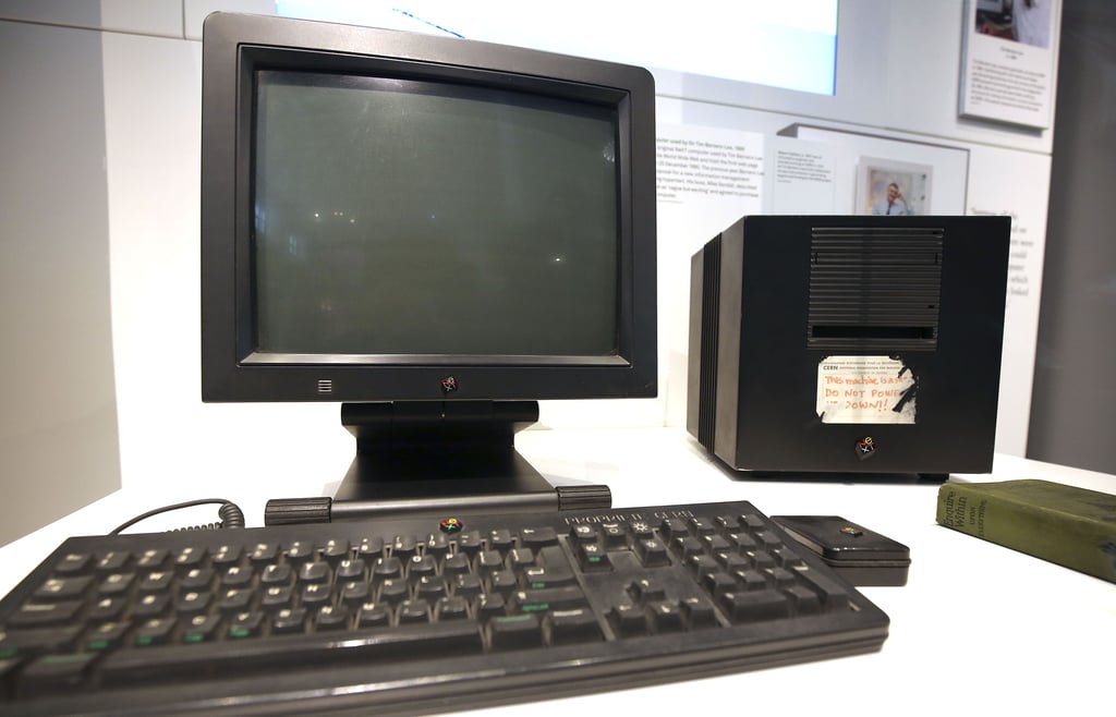 Der NeXT-Computer, mit dem Sir Tim Berners-Lee das World Wide Web entworfen hat. Der 12. März 1989 gilt als Geburtsstunde.