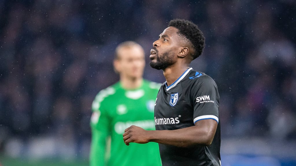 Daniel Heber ist beim 1. FC Magdeburg für das Tore-Verhindern zuständig, wünscht sich aber endlich sein erstes Tor für den Club.