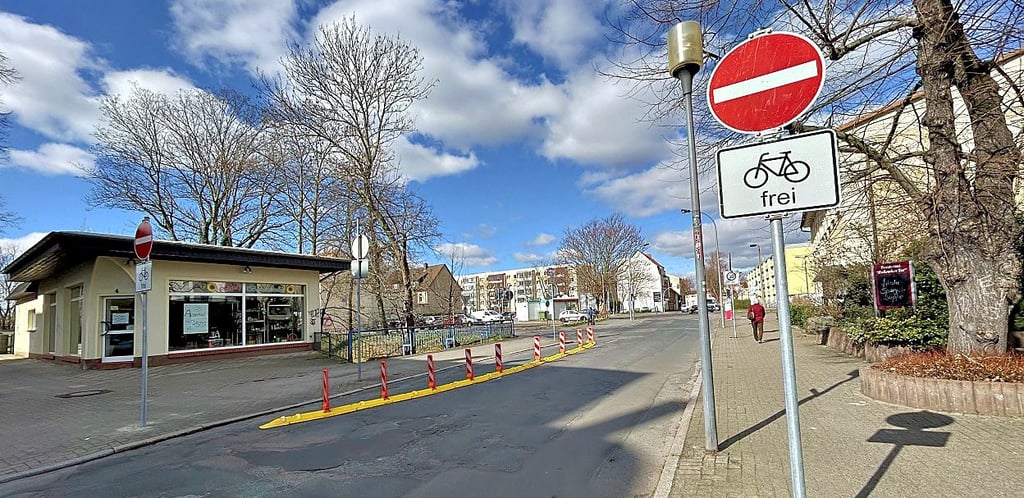 Die Loberbrücke in Bitterfeld ist halbseitig gesperrt.