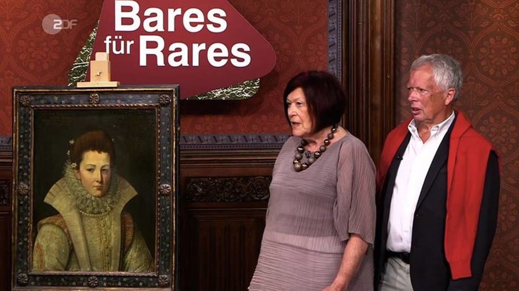 Dieses alte Ölgemälde bot das Ehepaar bei "Bares für Rares" zum Verkauf an.