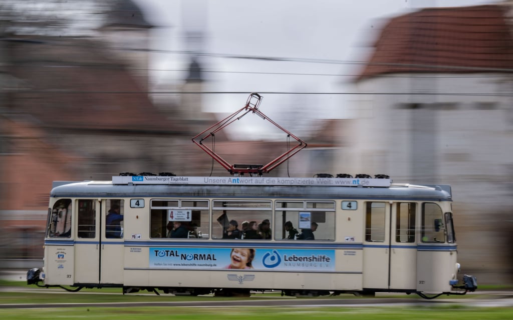 Quo vadis Ille: Die Zukunft der Naumburger Straßenbahn wird derzeit heftig diskutiert.