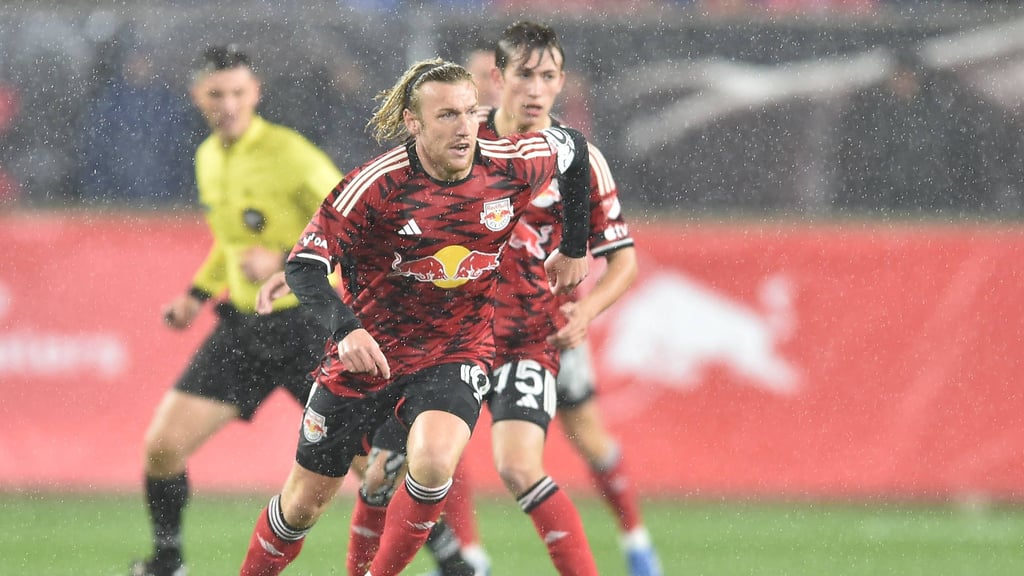 Emil Forsberg für New York am Ball.