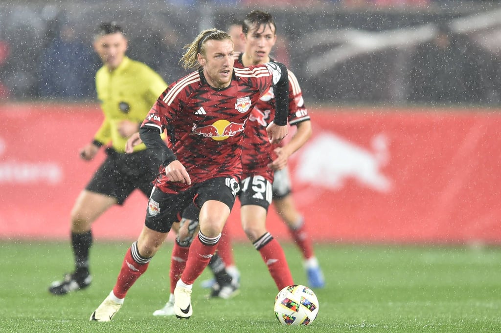 Emil Forsberg für New York am Ball.