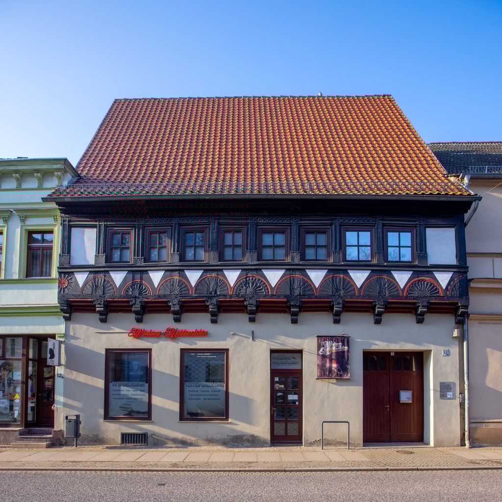 Das historische Templerhaus in Haldensleben.