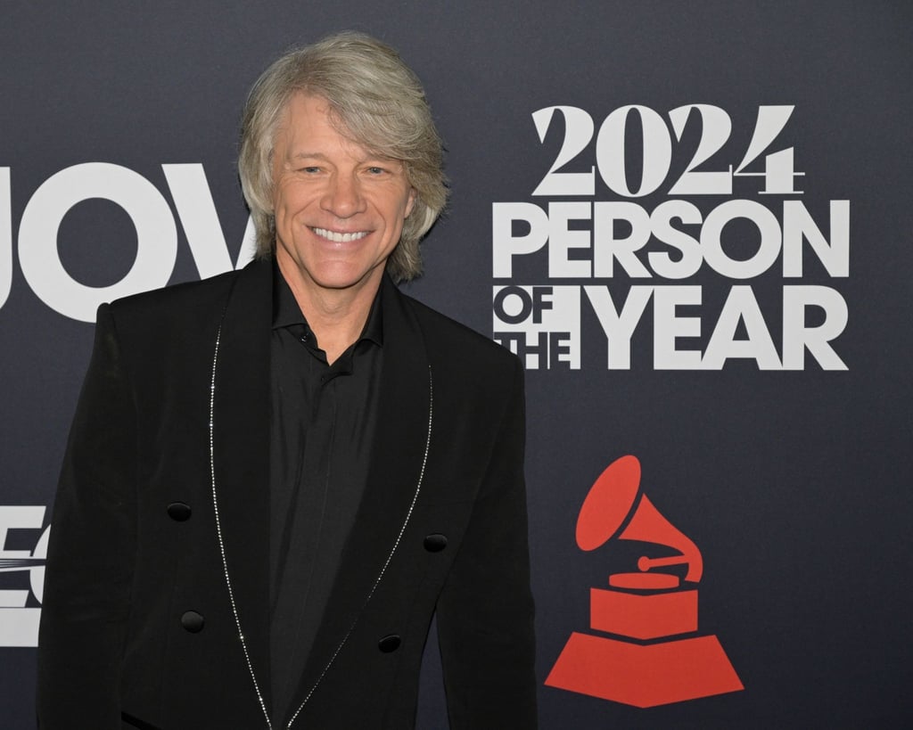 Jon Bon Jovi posiert bei seiner Ehrung als Musicares Person des Jahres. Am 7. Juni erscheint das neue Album von Bon Jovi.