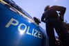Die Polizei war am Dienstagabend in der Kreuzbergstraße in Dessau im Einsatz 