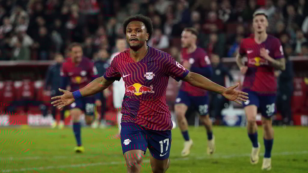 Traf doppelt in Köln: RB-Stürmer Lois Openda