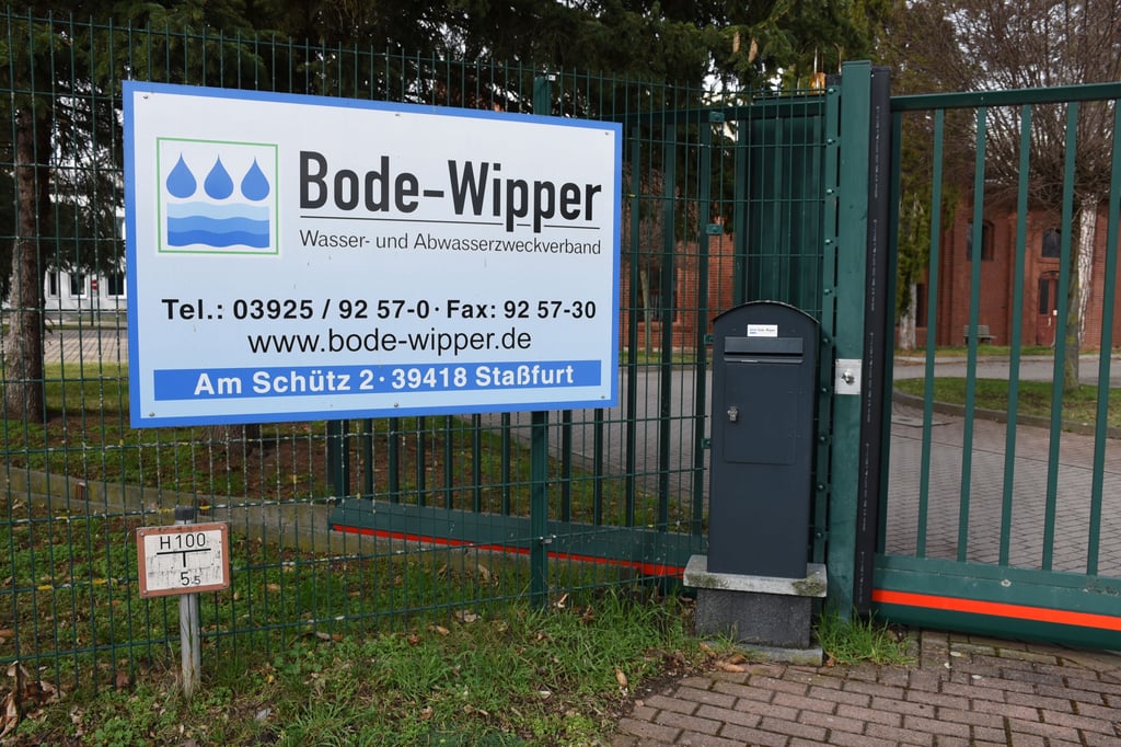 Der Wasser- und Abwasserzweckverband "Bode-Wipper" hat seinen Sitz Am Schütz in Staßfurt. Foto: René Kiel