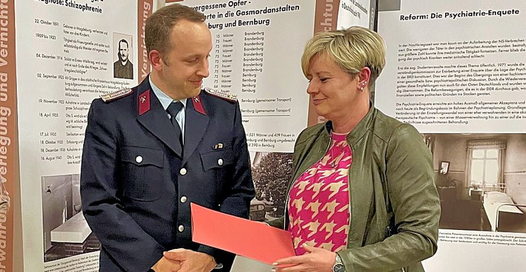 Steffen Taut wurde zum stellvertretenden Ortswehrleiter der Ortsfeuerwehr Jerichow berufen.