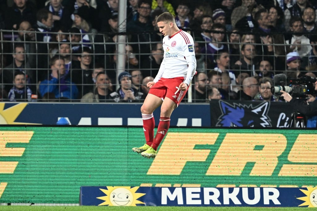 Brachte Düsseldorf in Osnabrück in Führung: Christos Tzolis.