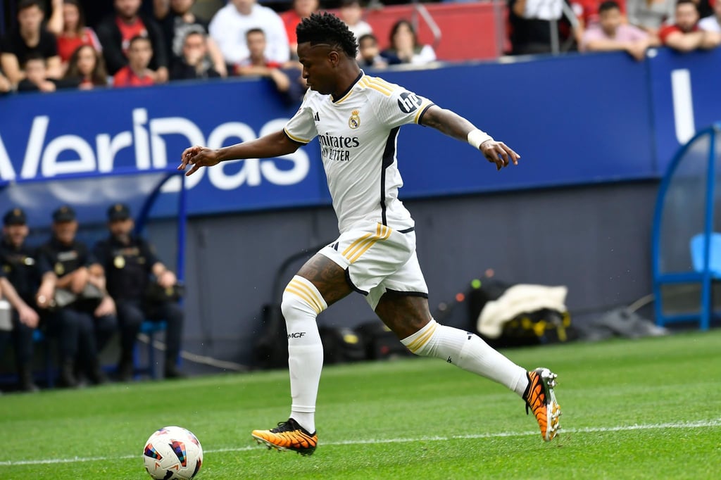 Vinícius Júnior traf doppelt für Real Madrid.