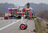 Immer wieder werden die Einsatzkräfte im Bördeland zu Unfällen auf der Autobahn 14 gerufen. 