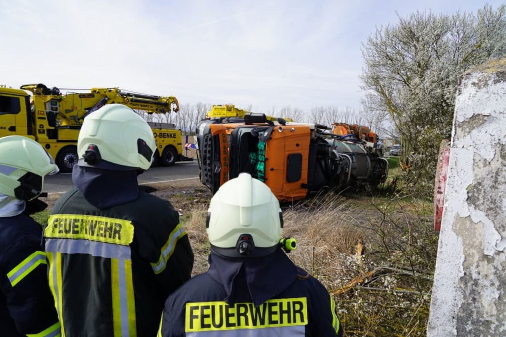 Auf der L219 bei Sangerhausen ereignete sich laut Polizei ein Unfall.