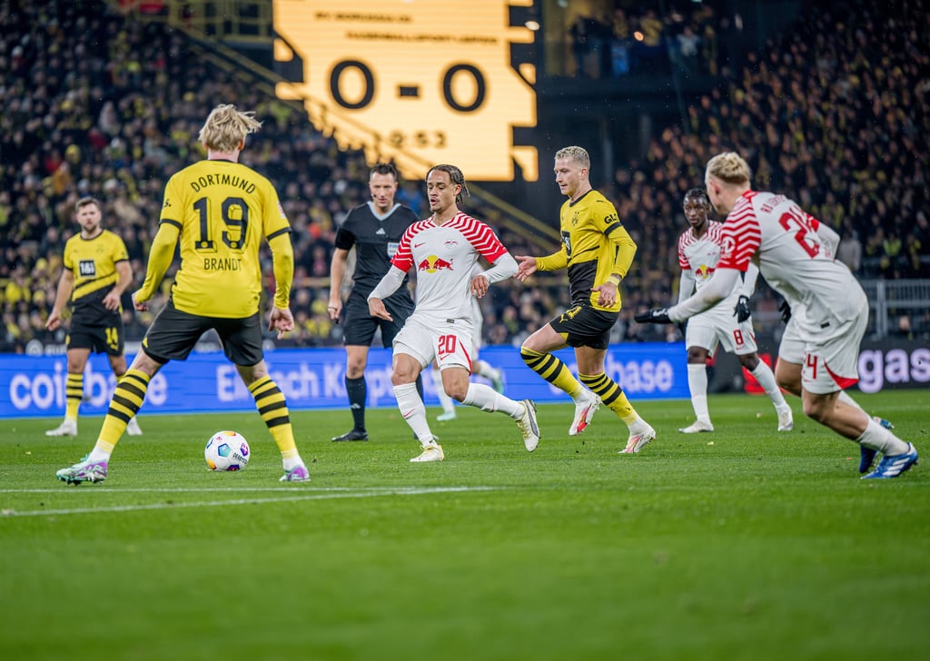 RB im direkten Duell mit dem BVB.