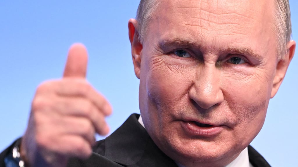 Bekommt nach der Wahl herzliche Glückwünsche aus der AfD in Sachsen-Anhalt: Wladimir Putin.
