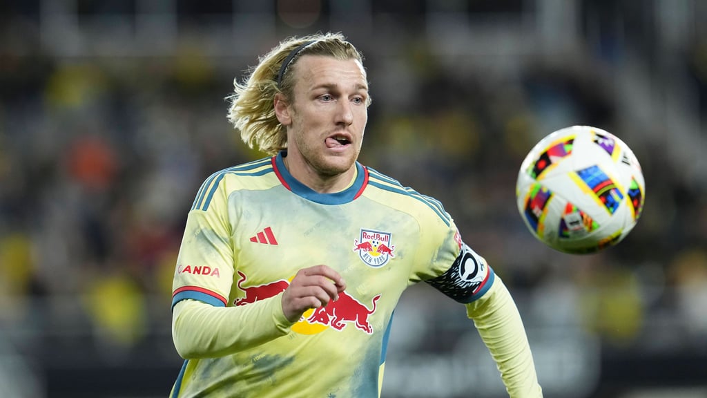 Schwache Leistung am Wochenende: Emil Forsberg mit New York Red Bulls.