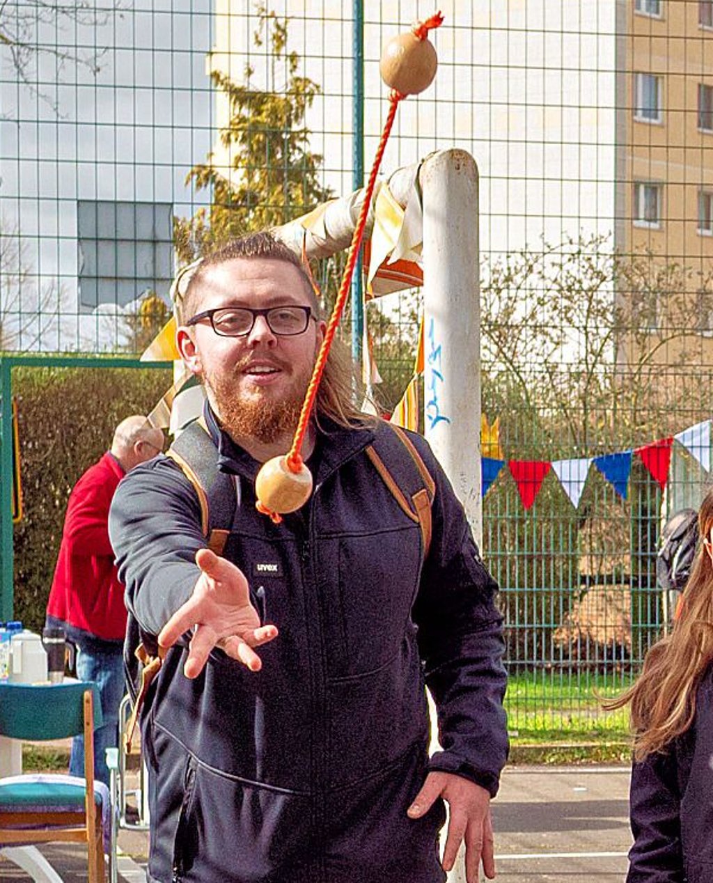 Leitergolf bei „Wir in Vehlitz“.