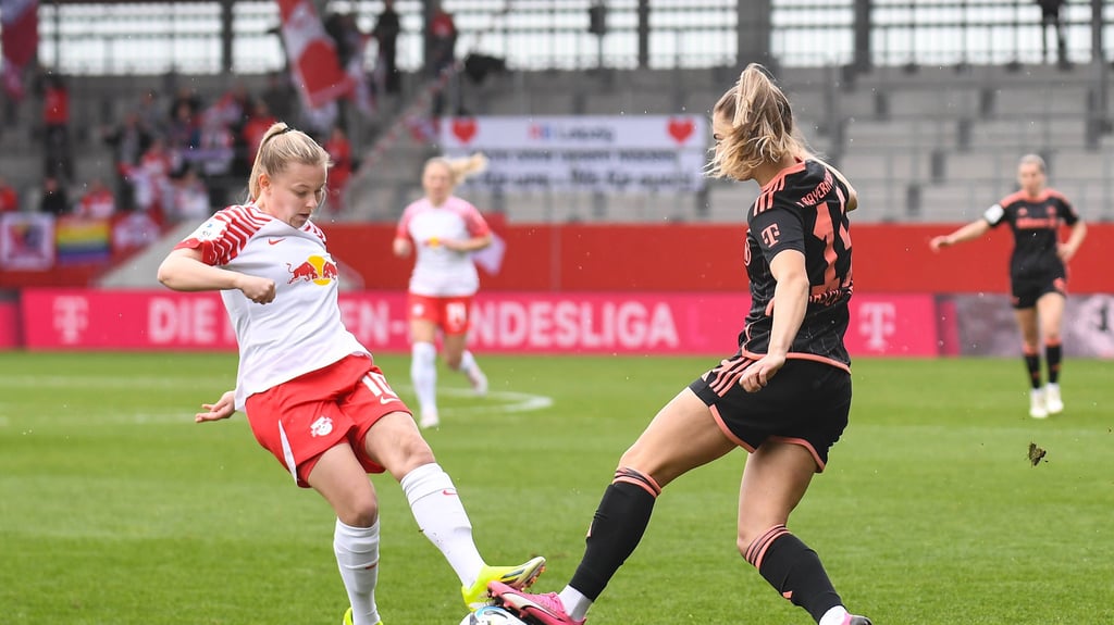 Vanessa Fudalla hatte gegen Bayern mit RB das Nachsehen.