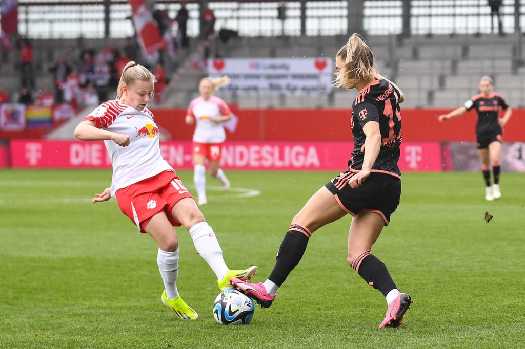 Vanessa Fudalla hatte gegen Bayern mit RB das Nachsehen.