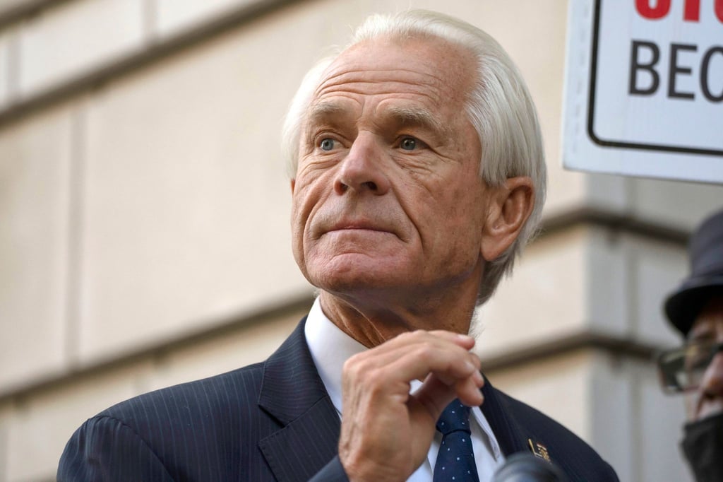 Peter Navarro vor dem Bundesgericht in Washington.