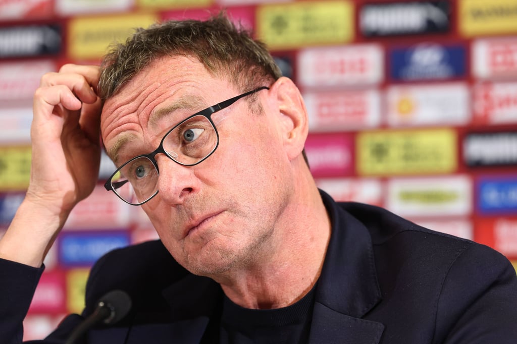 Macht sich Ralf Rangnick Gedanken um seine Zukunft?