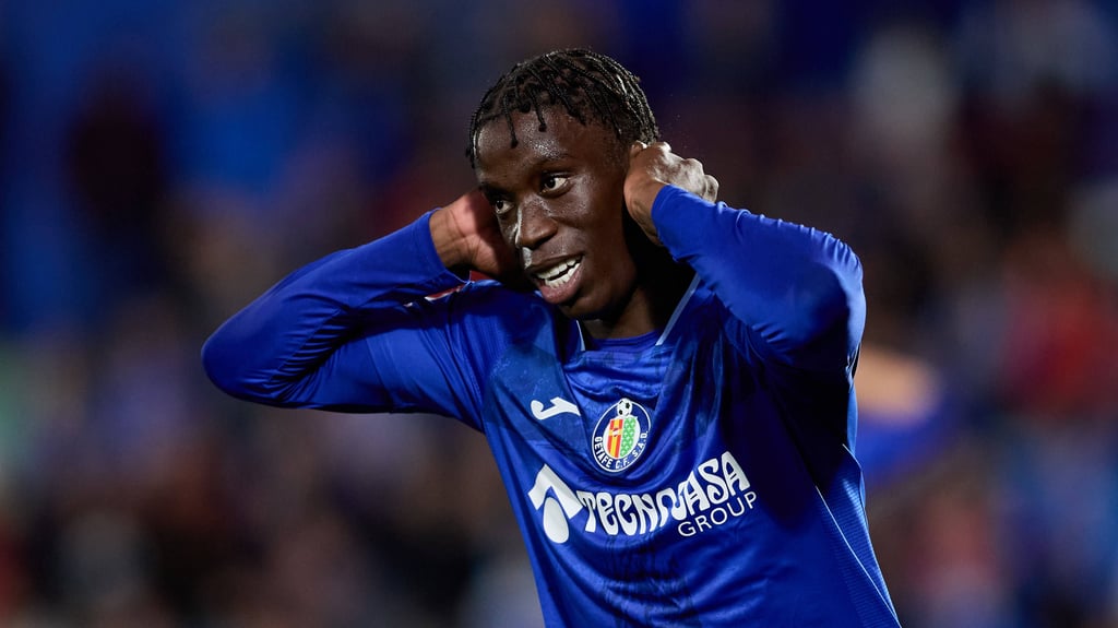 Ilaix Moriba beim Spiel gegen Girona.