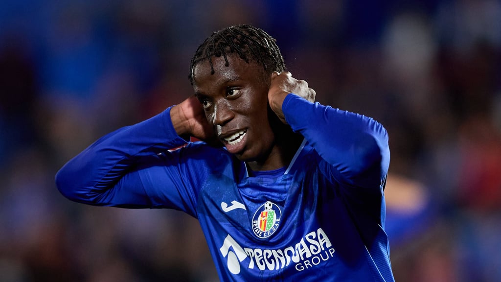 Ilaix Moriba beim Spiel gegen Girona.