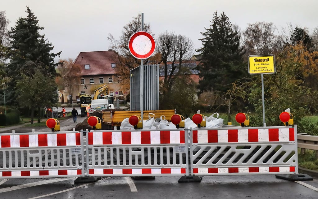 Die Vollsperrung in Nienstedt ist Geschichte.