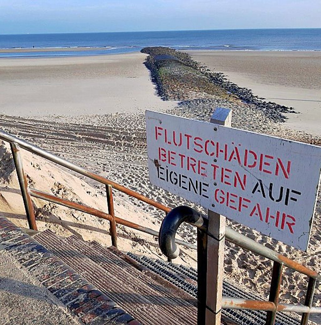 Wangerooge strandarm.