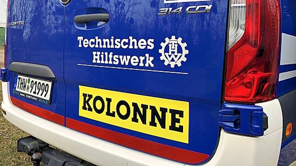 Das THW kündigt eine Kolonnenfahrt am Wochenende an.