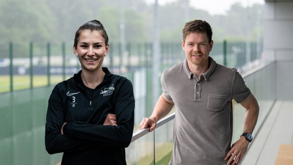 Zwei prägende Protagonisten der RB-Aufstiege: Johanna Kaiser und Dominik Kaiser.