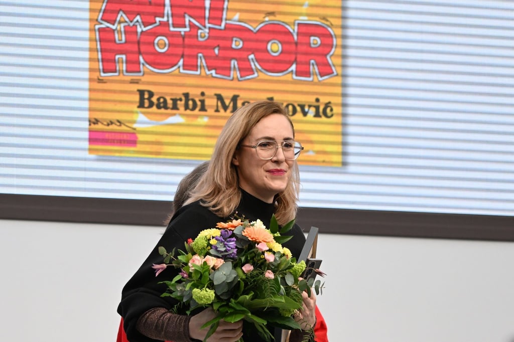 Barbi Marković wurde in Leipzig für ihr Buch „Minihorror“ ausgezeichnet.
