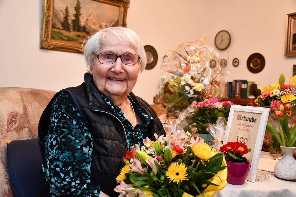 Ursula Rohde feierte in Magdeburg ihren 100. Geburtstag.