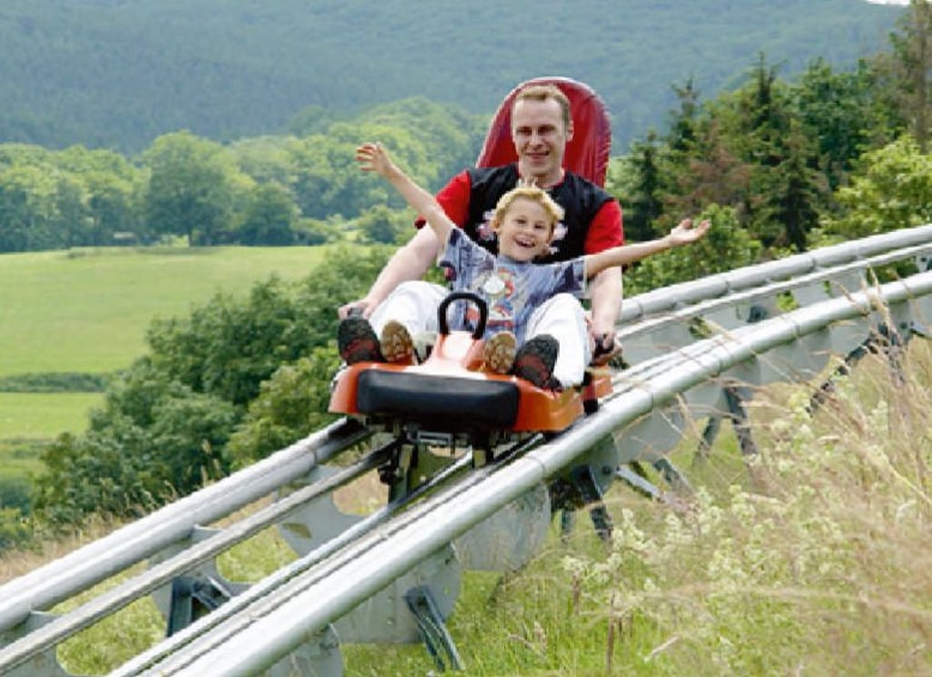 Ewig lang: die Sommerrodelbahn im Wipperia Funpark