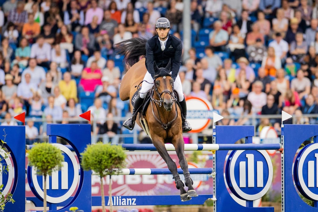 Der deutsche Reiter Richard Vogel erreichte den zehnten Platz beim Nationenpreis-Turnier in Ocala.