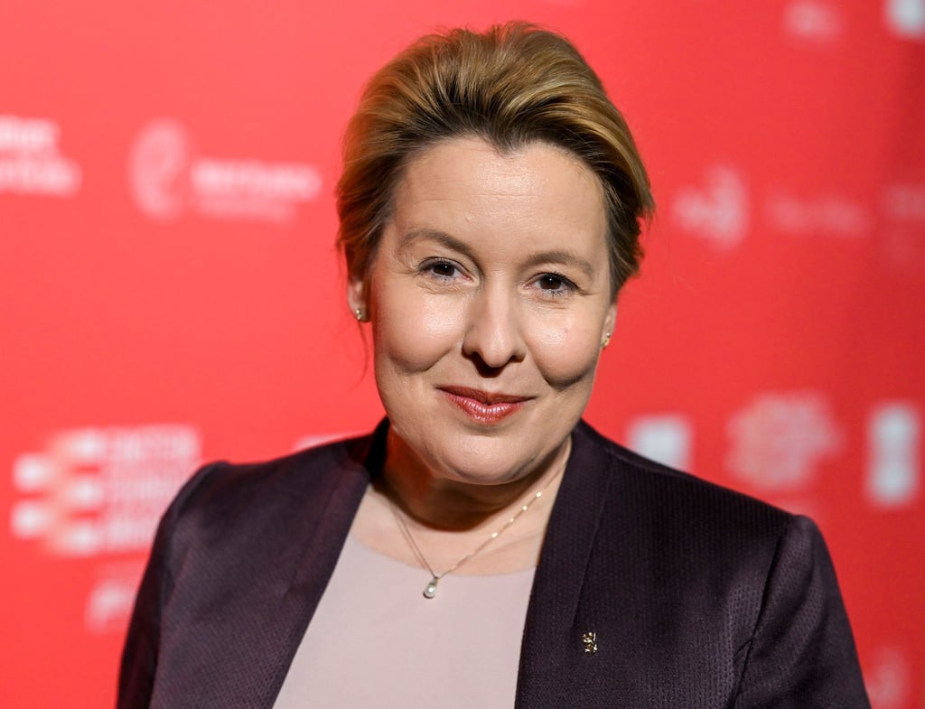 Franziska Giffey (SPD), Berliner Senatorin für Wirtschaft, Energie und Betriebe, kommt zu einer Preisverleihung.