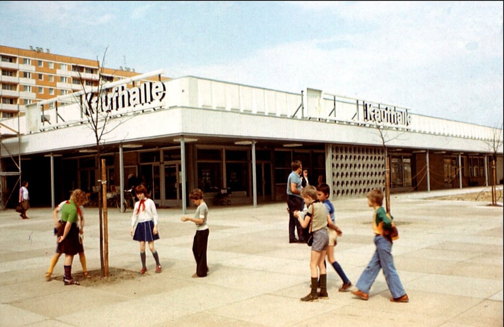 Alte Dia-Aufnahmen aus Magdeburg sind aufgetaucht. Sie wurden 1979 aufgenommen und zeigen ein Wohngebiet im Aufbau.