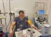 Jonas Souschek aus Bernburg wurde zum Stammzellenspender.  