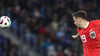 Weltrekordschütze Christoph Baumgartner (RB Leipzig) traf nach sieben Sekunden gegen die Slowakei