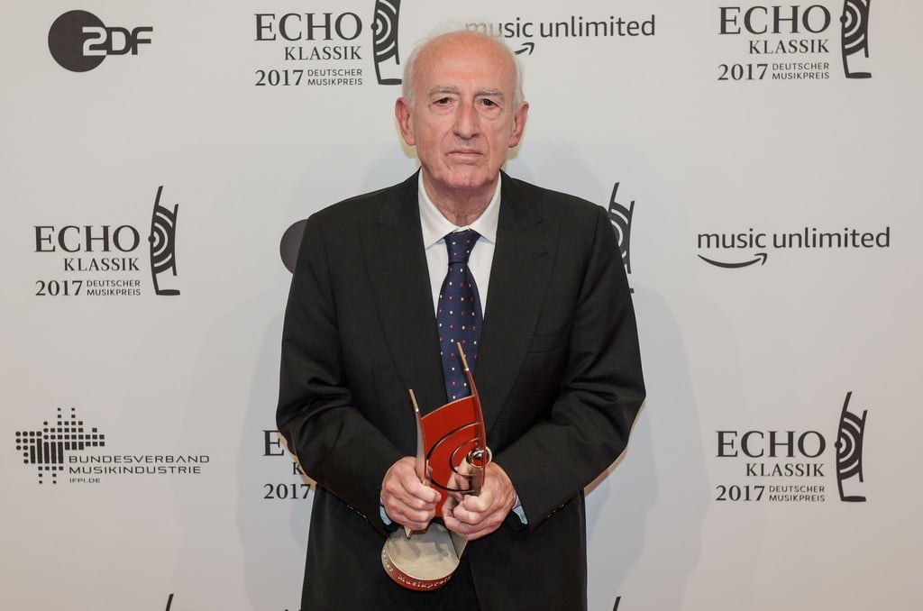 Der Pianist Maurizio Pollini bei der Verleihung des Echo-Klassik im Jahr 2017.