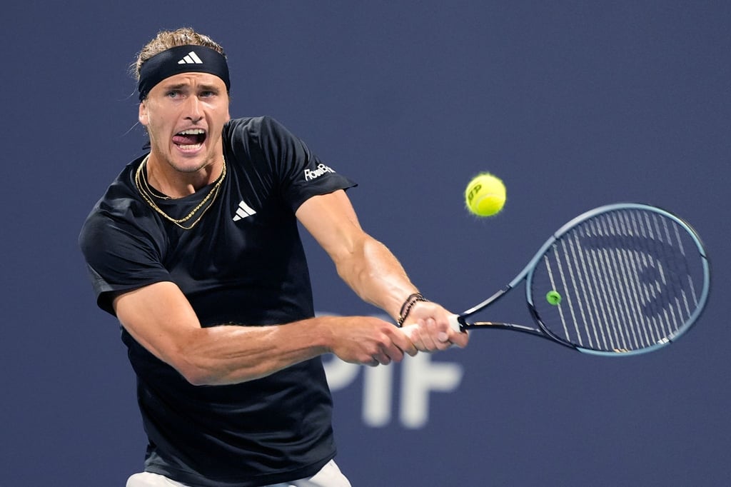 Feierte in Florida einen Auftaktsieg: Alexander Zverev.