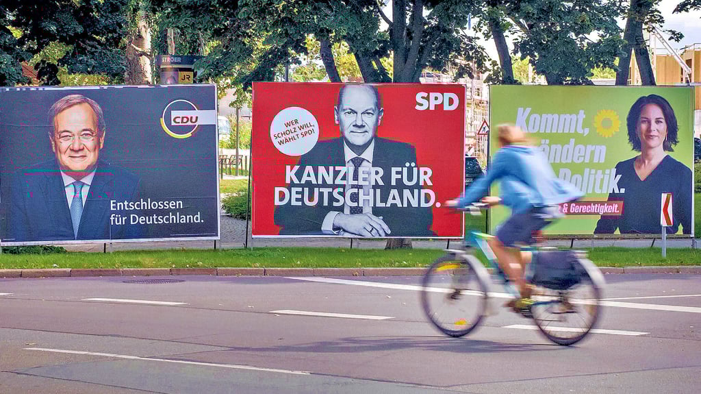Das geht: So wie bei der Bundestagswahl 2021 werden auch für die Kommunalwahl Sonderflächen für Wahlplakate ausgewiesen.