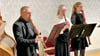 Das Zörbiger Flötenconsort stimmte musikalisch auf Thomas Selle ein. 