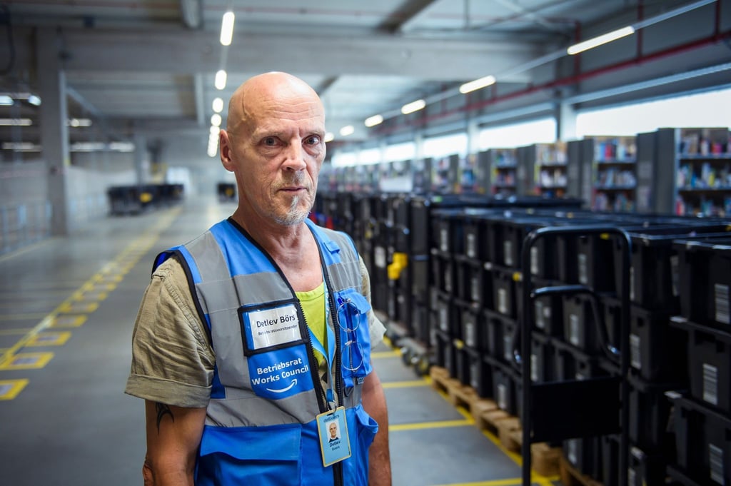 Detlev Börs, ehemaliger Betriebsratsvorsitzender der Amazon Logistik Winsen GmbH.