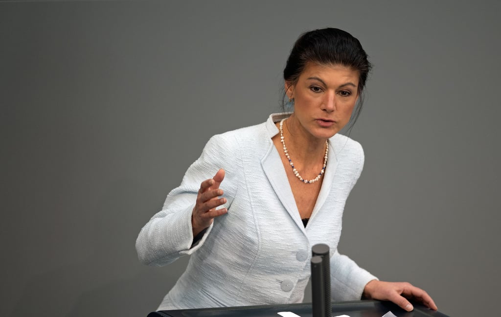 Umfragen zufolge kann Sahra Wagenknecht auf zweistellige Ergebnisse hoffen.