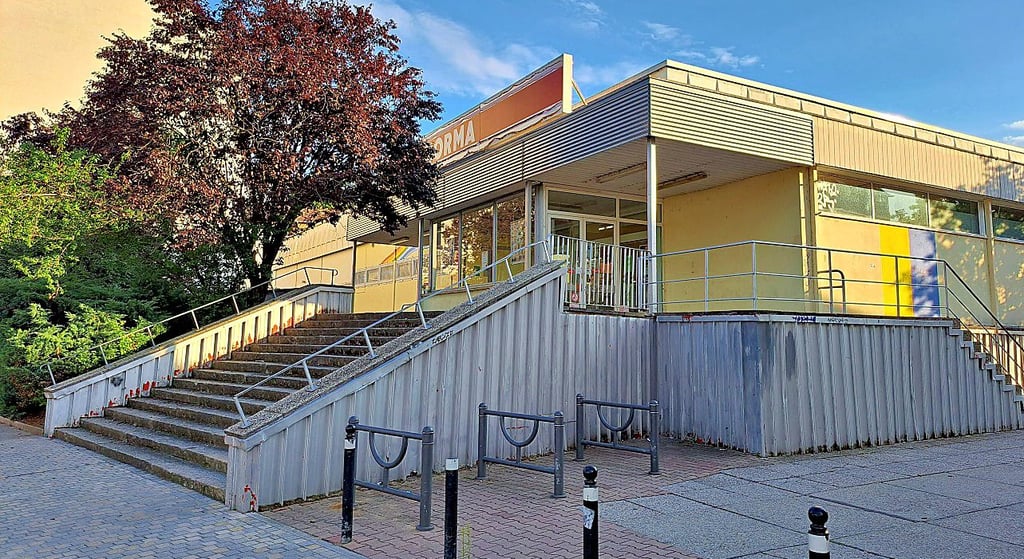 Im Norma in der Weißenfelser Innenstadt spielte sich die Tat ab.